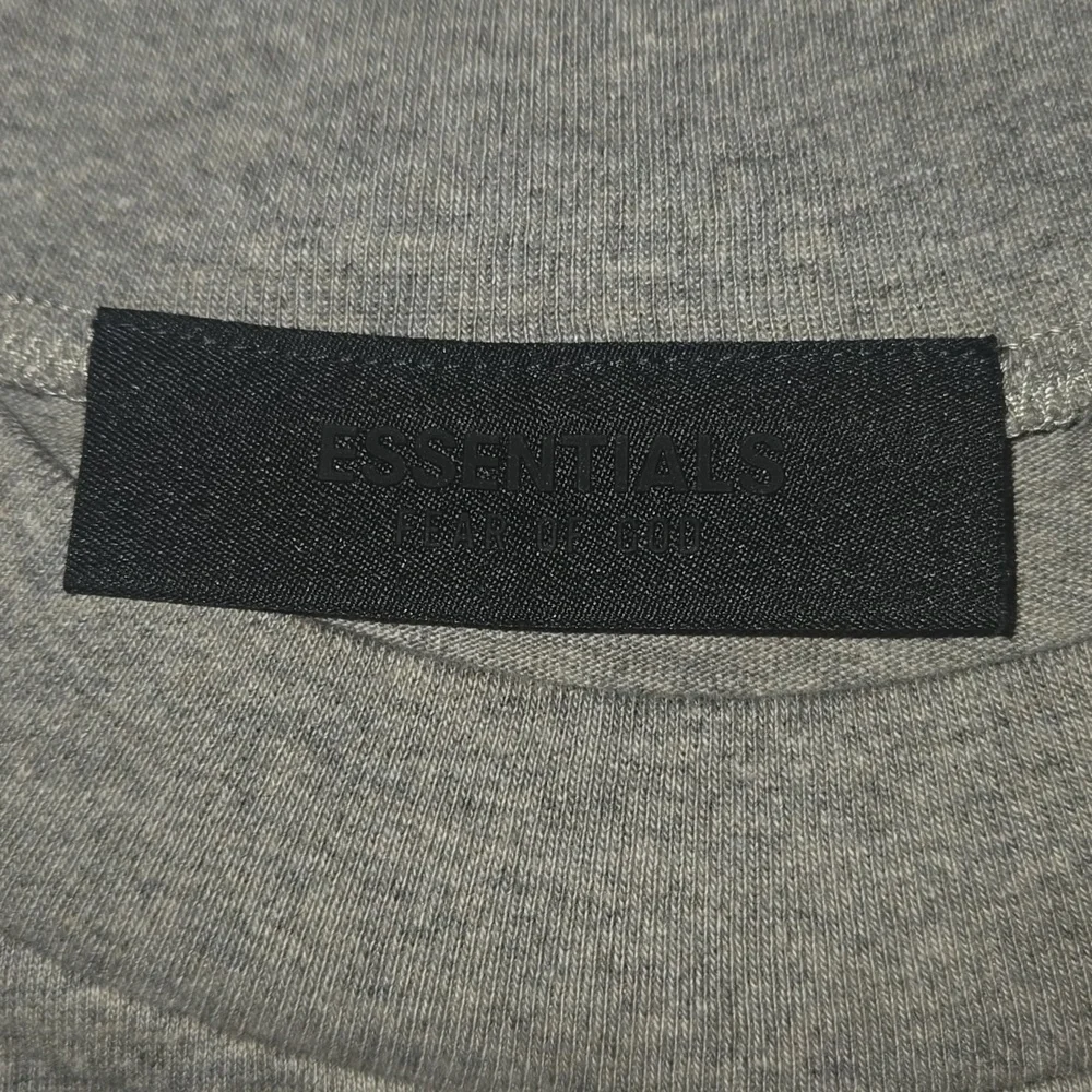 Essentials Fear of God Oversized Cotton T-Shirt Heather Gray Size M NWT